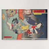Puzzle ukiyoe - Toyokuni - No.12 tengukozō Kiritarō - (Horizontal)
