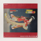 Puzzle ukiyoe - Wakana hime - magicien japonais - (Horizontal)
