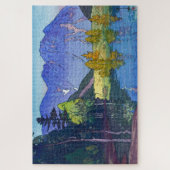 Puzzle Ukiyoe - Yoshida - 11 - Mt. Hodaka - (Vertical)