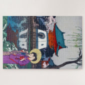 Puzzle ukiyoe - Yoshida - 13 - Shinobazu Pond - (Horizontal)