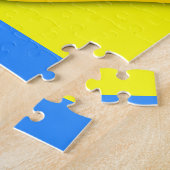 Puzzle Ukraine Drapeau bleu jaune Thunder_Cove (Côté)