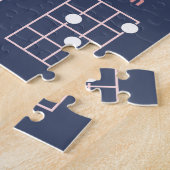 Puzzle Ukulele Chord Families Marine & Blush Référence (Côté)