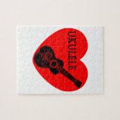 Puzzle Ukulele Love (Horizontal)