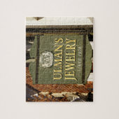 Puzzle Ulman's Jewelry Store Sign, Fredericksburg Virgina (Vertical)