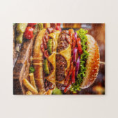 Puzzle Ultime Cheeseburger Chargé (Horizontal)