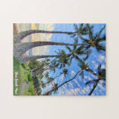 Puzzle Ulua Beach Maui Palm Trees (Horizontal)
