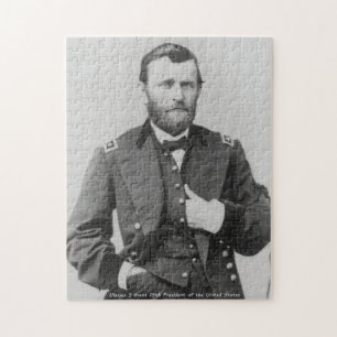 Puzzle Ulysses S. Grant 18e président des États-Unis.
