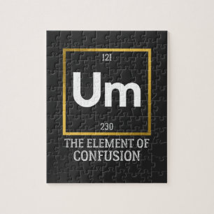 Puzzle Um L'élément de la confusion T-shirt