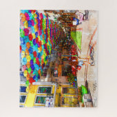 Puzzle Umbrella Sky Project Agueda Portugal (Vertical)