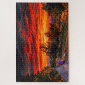 Puzzle Umbrian Sunset Stroll: Gallery Edition (Vertical)