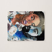 Puzzle Un : African American Couple Black Love (Horizontal)