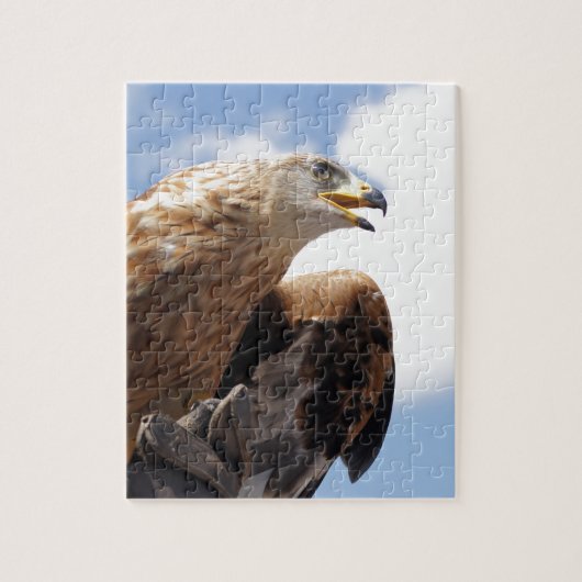 Puzzle Un aigle d'or majestueux (Vertical)