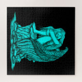 Puzzle Un ange endormi sur la pierre (Horizontal)