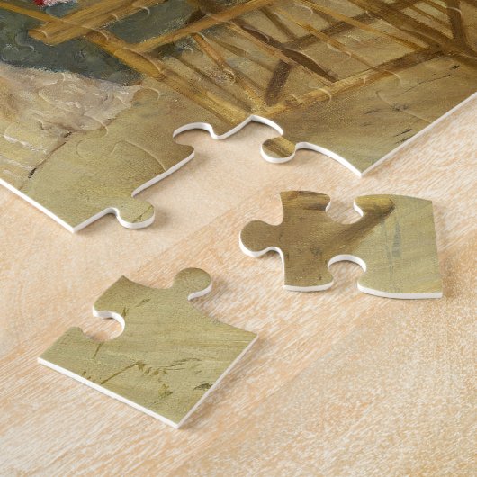 Puzzle Un appel convivial | William Merritt Chase (Côté)