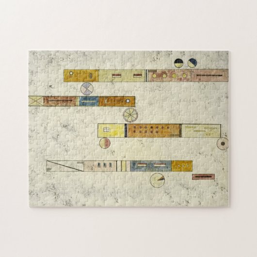 Puzzle Un après l'autre, 1933 par Wassily Kandinsky (Horizontal)