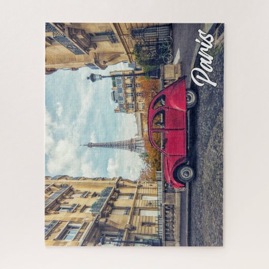 Puzzle Un Après-Midi À Paris, France (Vertical)