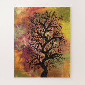 Puzzle Un arbre dans la tempête (Vertical)