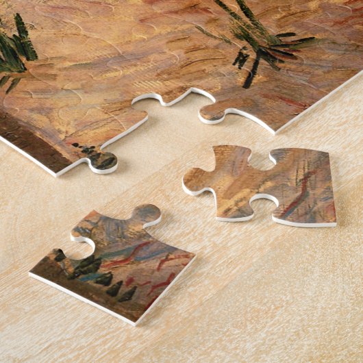 Puzzle Un arbre dans un champ pendant la journée ensoleil (Côté)