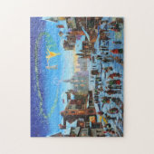 Puzzle Un art de Gordon Bruce de chant de Noël (Vertical)