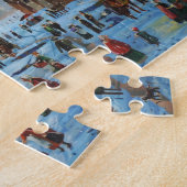 Puzzle Un art de Gordon Bruce de chant de Noël (Côté)