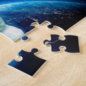 Puzzle Un astronaute de chat dans l'espace (Côté)