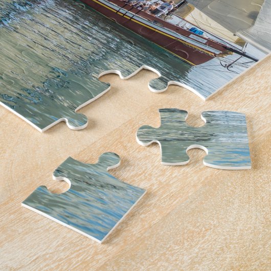 Puzzle Un bateau grand (Côté)
