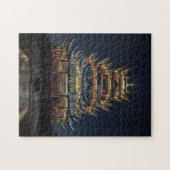 Puzzle Un bâtiment japonais traditionnel s'illumine dans  (Horizontal)