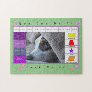 Puzzle Un beau chien amusant éducatif