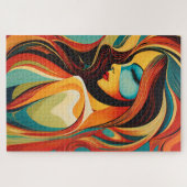 Puzzle Un beau portrait abstrait (Horizontal)