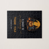 Puzzle Un Bébé Brûle De Mignons Baby showers D'Halloween (Horizontal)