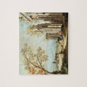 Puzzle Un berger avec des chèvres et d'autres figures (Vertical)