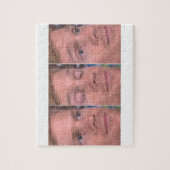 Puzzle Un Blanc Surpris Liant La Vigne De Mème De Réactio (Vertical)