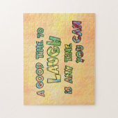 Puzzle UN BON TiME POUR RIRE C'EST ANy TiME YOU CAN (Vertical)