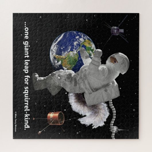 Puzzle Un bond géant pour l'écureuil (Horizontal)