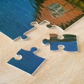 Puzzle Un bord de mer serein (Côté)