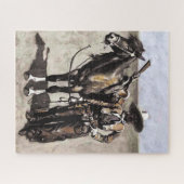 Puzzle Un Buccaro mexicain au Texas par Frederic Remingto (Horizontal)