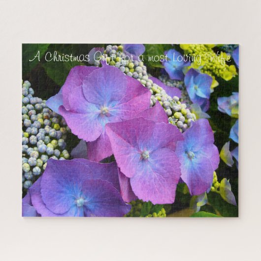 Puzzle Un cadeau de Noël pour ma femme. (Horizontal)