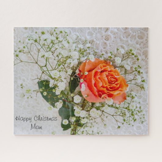 Puzzle Un cadeau de Noël pour ma mère. (Horizontal)