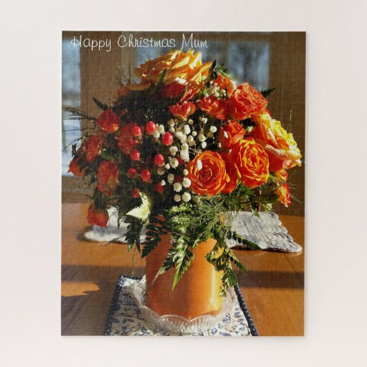 Puzzle Un cadeau de Noël pour ma mère. (Vertical)