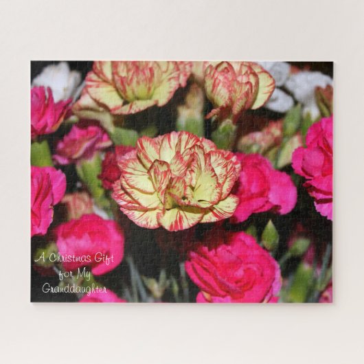 Puzzle Un cadeau de Noël pour ma petite-fille (Horizontal)