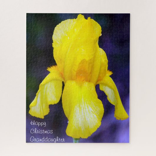 Puzzle Un cadeau de Noël pour ma petite-fille. (Vertical)