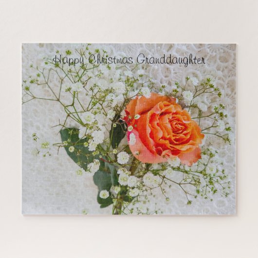 Puzzle Un cadeau de Noël pour ma petite-fille. (Horizontal)