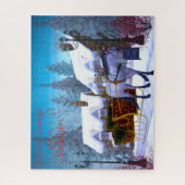 Puzzle Un cadeau de Noël pour ma petite-fille. (Vertical)