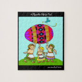 Puzzle Un cadeau Pysanka pour vous L'art populaire ukrain (Vertical)