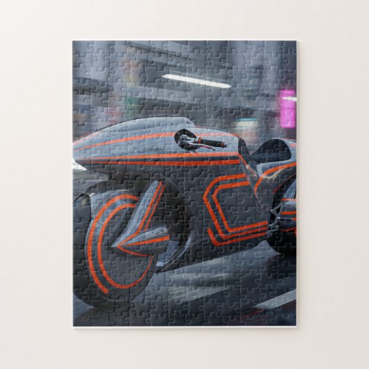 Puzzle Un casse-tête d'une voiture (Vertical)
