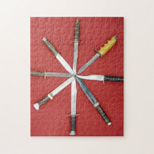 Puzzle Un cercle des couteaux