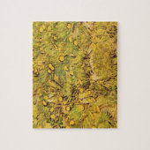 Puzzle Un champ de fleurs jaunes par Vincent van Gogh (Vertical)