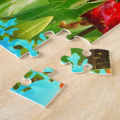 Puzzle Un champ de tulipes (Côté)