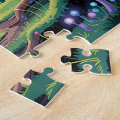 Puzzle Un champignon violet (Côté)