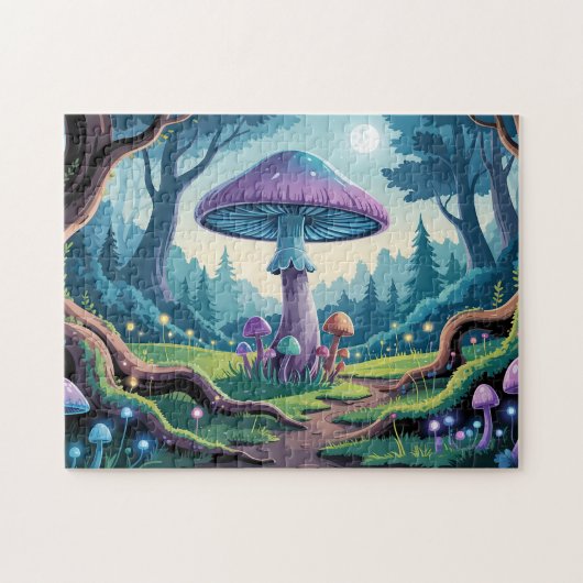Puzzle Un champignon violet (Horizontal)